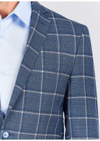 Veste slim fit Lanificio F.ILLI Cerruti DAL 1881-Bleu - 2910/4/3