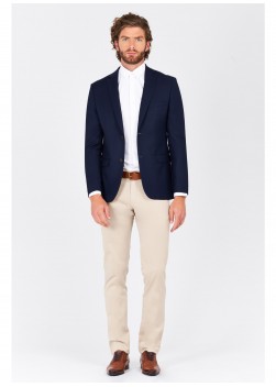 Veste slim fit Lanificio F.LLI Cerruti DAL 19881-Bleu marine - 7265/4004/1