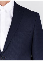 Veste slim fit Lanificio F.LLI Cerruti DAL 19881-Bleu marine - 7265/4004/1