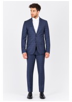 Costume slim fit T.G di Fabio-Bleu - 13F60/12/7