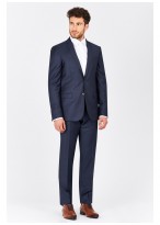 Costume slim fit T.G di Fabio-Bleu marine - 13F62/21/6