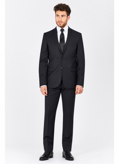 Costume slim fit T.G di Fabio-Gris - 76F40-732-2