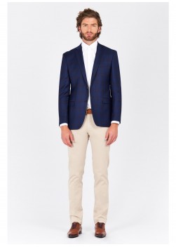 Veste slim fit Lanificio F.ILLI Cerruti DAL 1881-Bleu - 2801/30