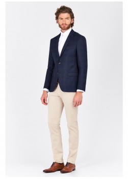 Veste slim fit Lanificio F.ILLI cerruti DAL 1881-Bleu - 2801/4012