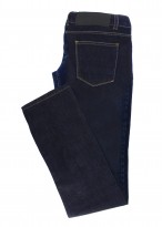 Jean regular fit en denim bleu brut Emmanuelle khanh