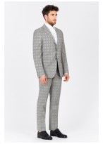 Costume regular fit T.G di Fabio -Gris - 66F52-130-1