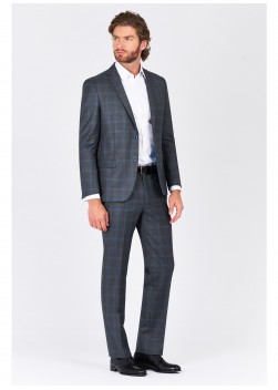 Costume regular fit Stanbridge-Gris - 41910-B2