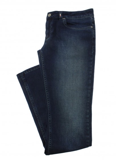 Jean regular fit en denim délavé Emmanuelle khanh
