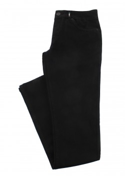 Jean regular fit en denim teint  Emmanuelle khanh-Noir