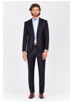 Costume regular fit Emmanuelle Khanh _ Bleu - 48839/506