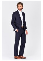 Costume regular fit Emmanuelle Khanh _ Bleu marine - 50043/505