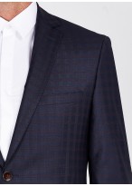 Costume regular fit Emmanuelle Khanh _ Bleu marine - 50043/505