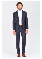 Costume slim fit Emmanuelle Khanh _ Bleu marine - 1446/7