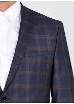Costume slim fit Emmanuelle Khanh _ Bleu marine - 1446/7