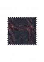 Costume slim fit Emmanuelle Khanh-Bleu & bordeau - 48839/506