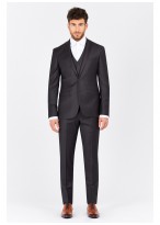 Costume slim fit Emmanuelle Khanh-Gris - 50063/107