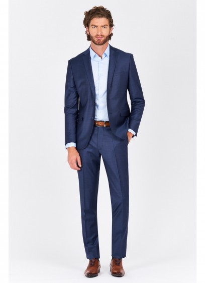 Costume slim fit Emmanuelle Khanh-Bleu marine - 50065/606
