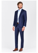 Costume slim fit Emmanuelle Khanh-Bleu marine - 50065/605