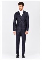 Costume slim fit Emmanuelle Khanh _ Bleu - 50094/407