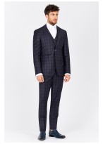 Costume slim fit Emmanuelle Khanh _ Bleu - 50094/407