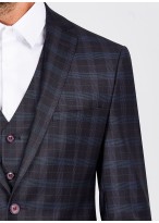 Costume slim fit Emmanuelle Khanh _ Bleu - 50094/407