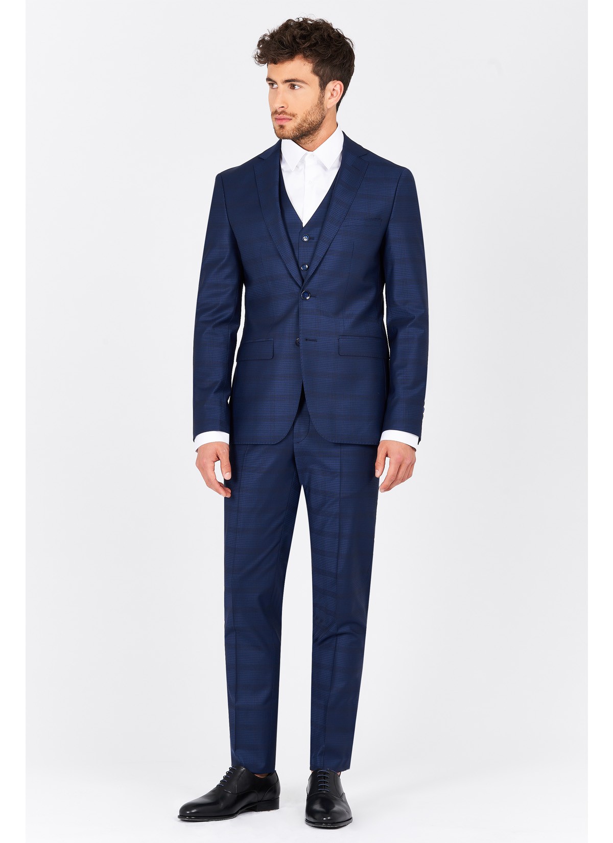 Costume slim fit Emmanuelle Khanh _ Bleu - 50395/505