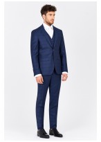 Costume slim fit Emmanuelle Khanh _ Bleu - 50395/505