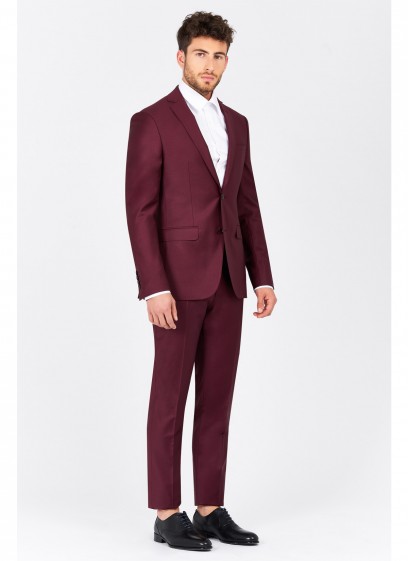 Costume slim fit Emmanuelle Khanh _ Bordeau - 4334768