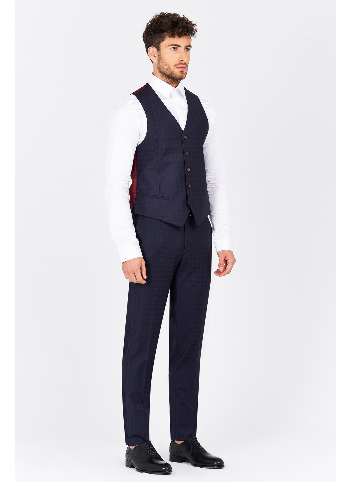 Gilet slim fit Emmanuelle Khanh