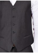 Gilet slim fit Emmanuelle Khanh _ Gris - 50063/107