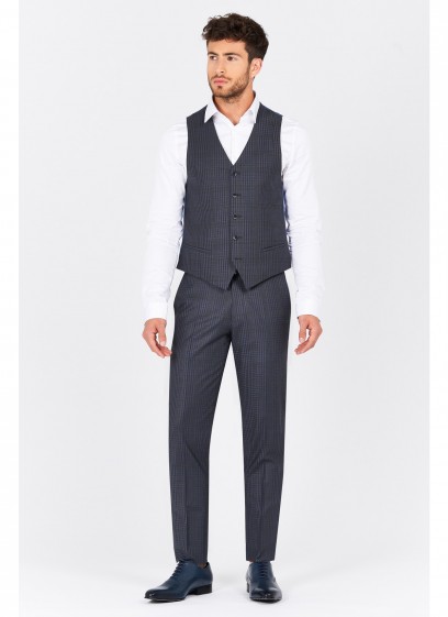 Gilet slim fit Emmanuelle Khanh _ Gris - 50397/101