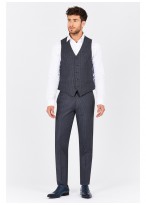 Gilet slim fit Emmanuelle Khanh _ Gris - 50397/101