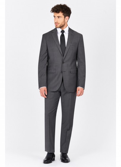 Costume regular fit Lanificio F.ILLI Cerruti DAL 1881-Gris - 8112/4/94