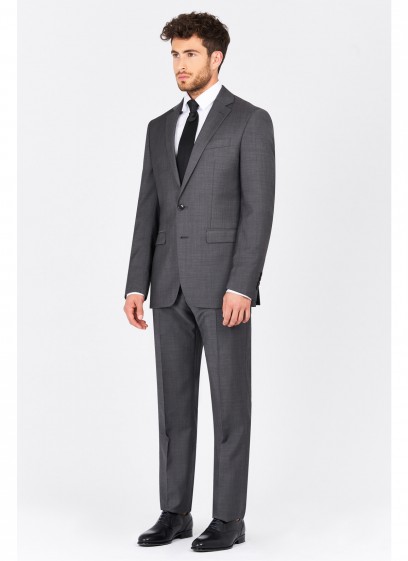 Costume regular fit Lanificio F.ILLI Cerruti DAL 1881-Gris - 8112/4/94