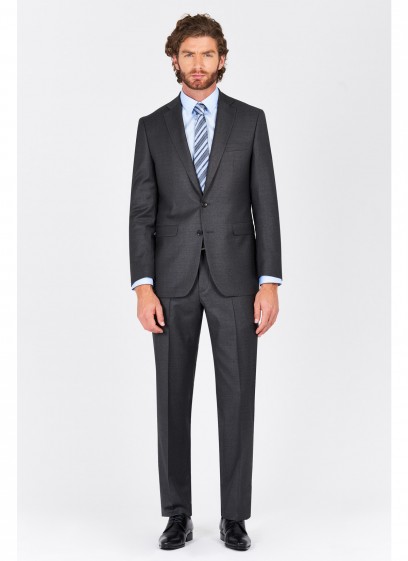 Costume regular fit Lanificio F.ILLI Cerruti DAL 1881-Gris anthracite - 8118/247/4