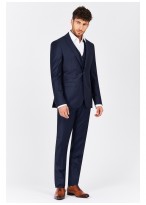 Costume slim fit Emmanuelle Khanh-Bleu marine - 50063/505