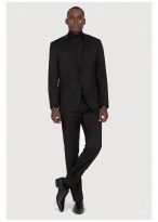 Costume regular fit Lanificio F.LLI Cerruti DAL 1881-Noir - 8220/1/1
