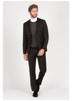 Costume regular fit Lanificio F.LLI Cerruti DAL 1881-Marron - 8220/2/126