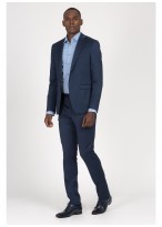 Costume regular fit Lanificio F.LLI Cerruti DAL 1881-Bleu gris - 8220/1/581