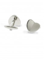 Heart shape cufflinks Emmanuelle Khanh