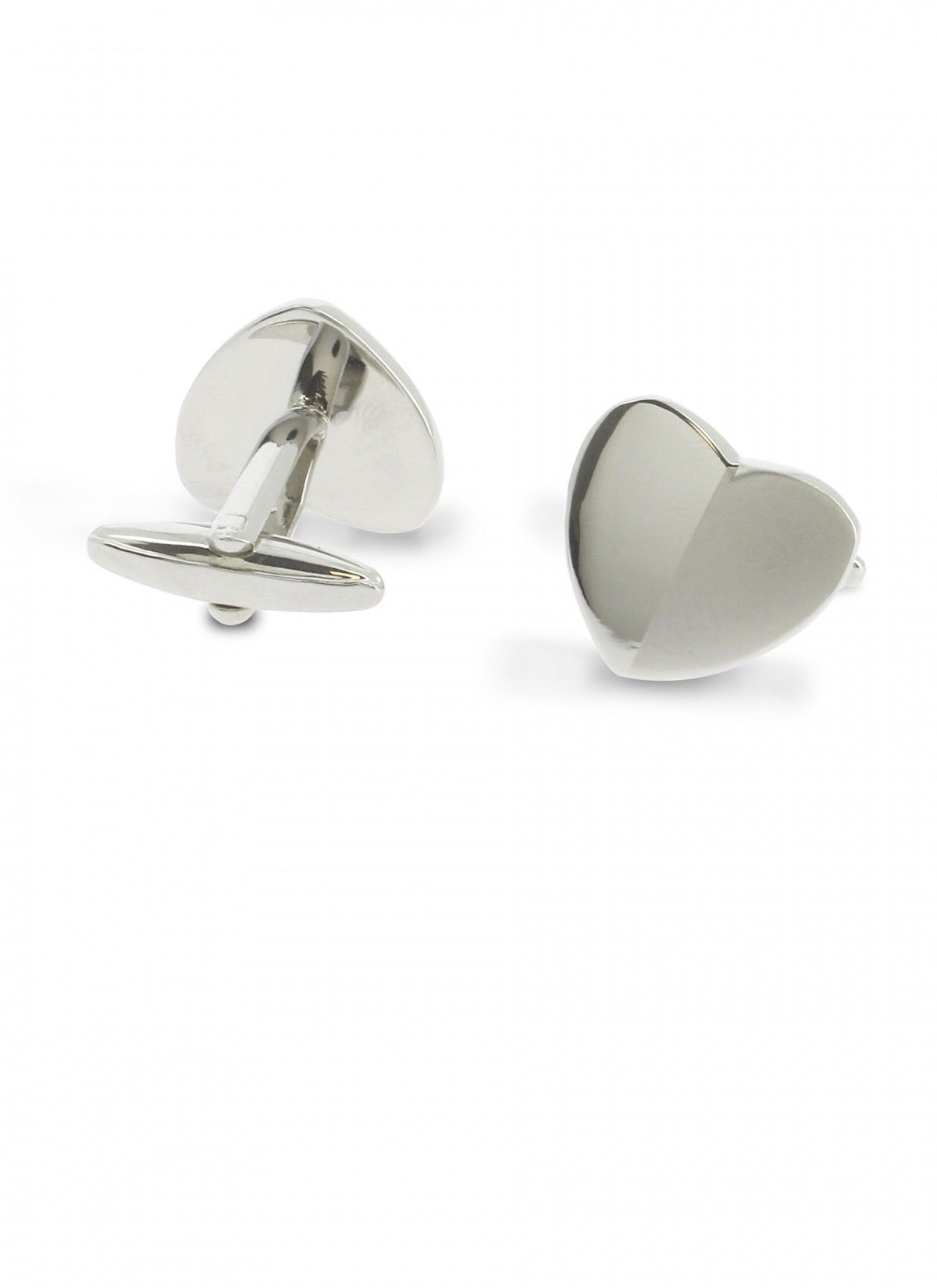 Boutons de manchettes en forme de coeur Emmanuelle Khanh