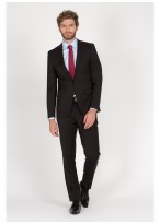 Costume slim fit Costume regular fit Lanificio F.LLI Cerruti DAL 1881-Marron - 8220/2/126