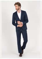 Costume slim fit Costume regular fit Lanificio F.LLI Cerruti DAL 1881-Bleu gris - 8220/1/581