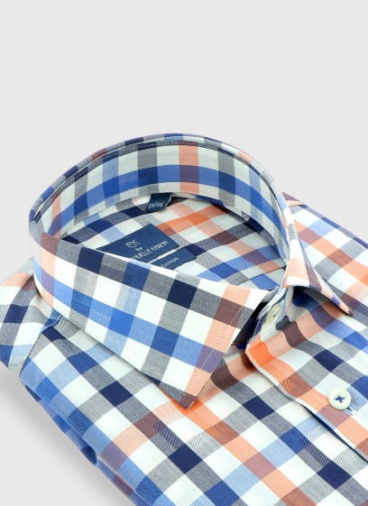 Chemise slim fit en coton Emmanuelle Khanh