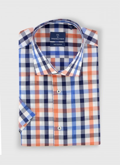 Chemise slim fit en coton Emmanuelle Khanh