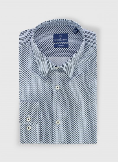 Chemise slim fit en coton Emmanuelle Khanh
