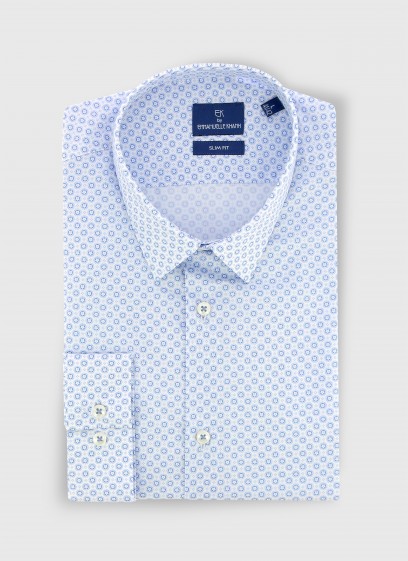 Chemise slim fit en coton Emmanuelle Khanh
