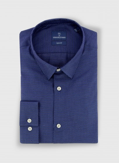 Chemise slim fit en coton Emmanuelle Khanh