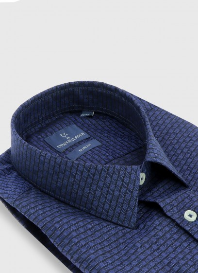 Chemise slim fit en coton Emmanuelle Khanh