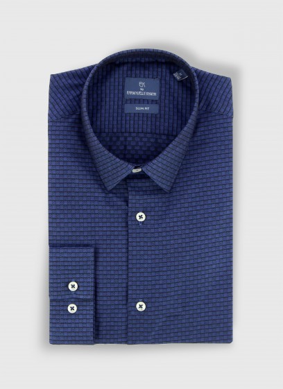 Chemise slim fit en coton Emmanuelle Khanh